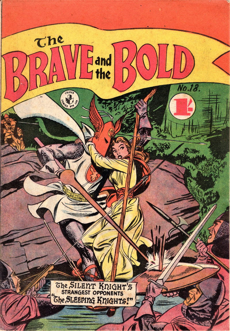 The Brave and the Bold (Colour Comics, 1956 series) #18 ([July 1957])