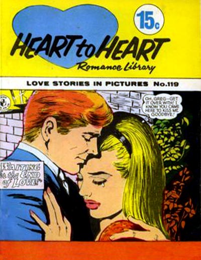 Heart to Heart Romance Library (Colour Comics, 1958 series) #119 ([April 1968?])