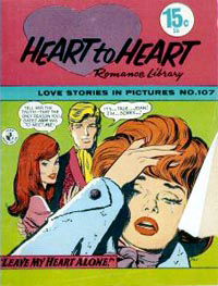 Heart to Heart Romance Library (Colour Comics, 1958 series) #107