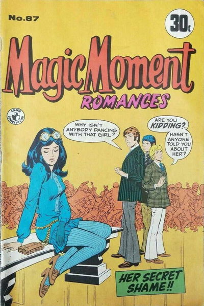 Magic Moment Romances (Colour Comics, 1957 series) #87 [October 1971]