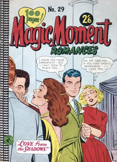 Magic Moment Romances (Colour Comics, 1957 series) #29 ([February 1962?])