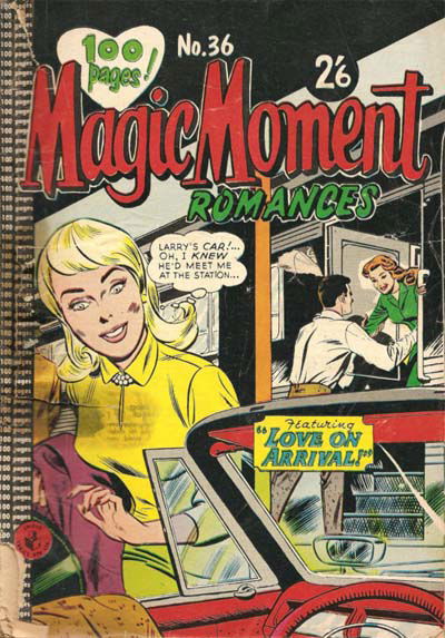 Magic Moment Romances (Colour Comics, 1957 series) #36 ([April 1963?])