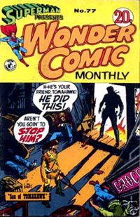 Superman Presents Wonder Comic Monthly (Colour Comics, 1965 series) #77 ([September 1971?])