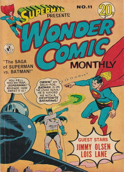 Superman Presents Wonder Comic Monthly (Colour Comics, 1965 series) #11 [March 1966?]