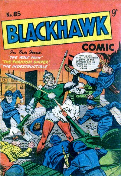 Blackhawk Comic  #85 ([February 1956?])