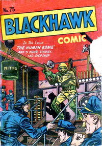 Blackhawk Comic (Youngs) #75 (April 1955?)