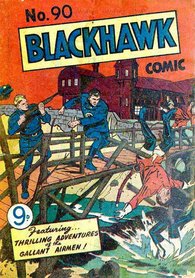 Blackhawk Comic (Youngs, 1949 series) #90 [July 1956?]