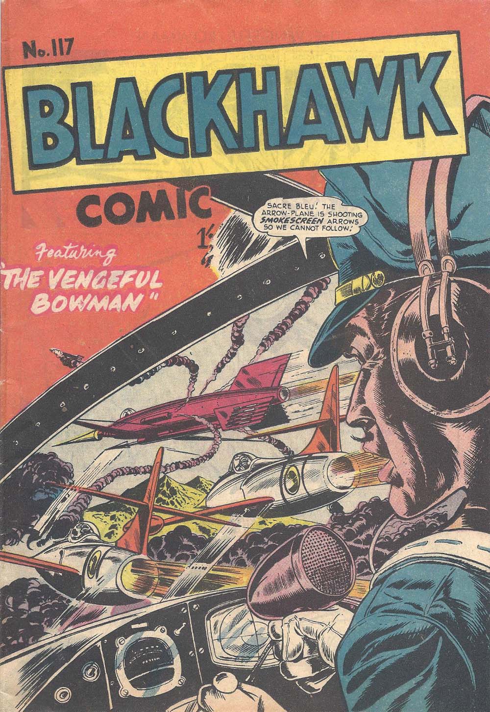 Blackhawk Comic (Youngs, 1949 series) #117 ([December 1958?])