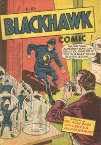 Blackhawk Comic (Youngs) #115 (October 1958?)