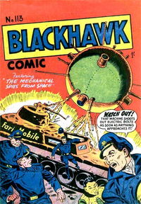 Blackhawk Comic (Youngs) #113 (August 1958?)