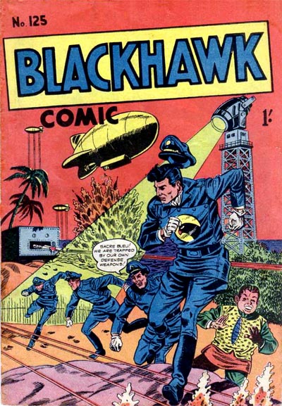 Blackhawk Comic (Youngs, 1949 series) #125 ([August 1959?])