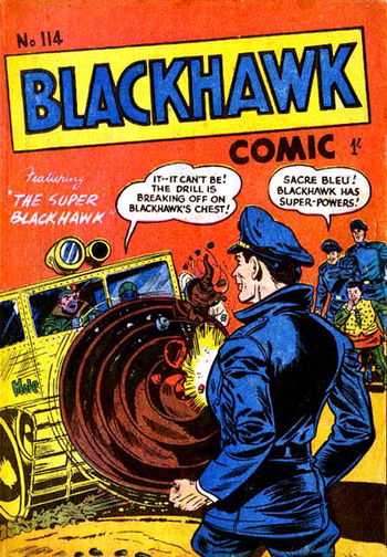 Blackhawk Comic (Youngs, 1949 series) #114 ([July 1958?])