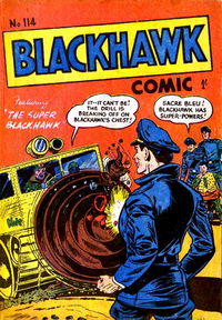Blackhawk Comic (Youngs) #114 (September 1958?)