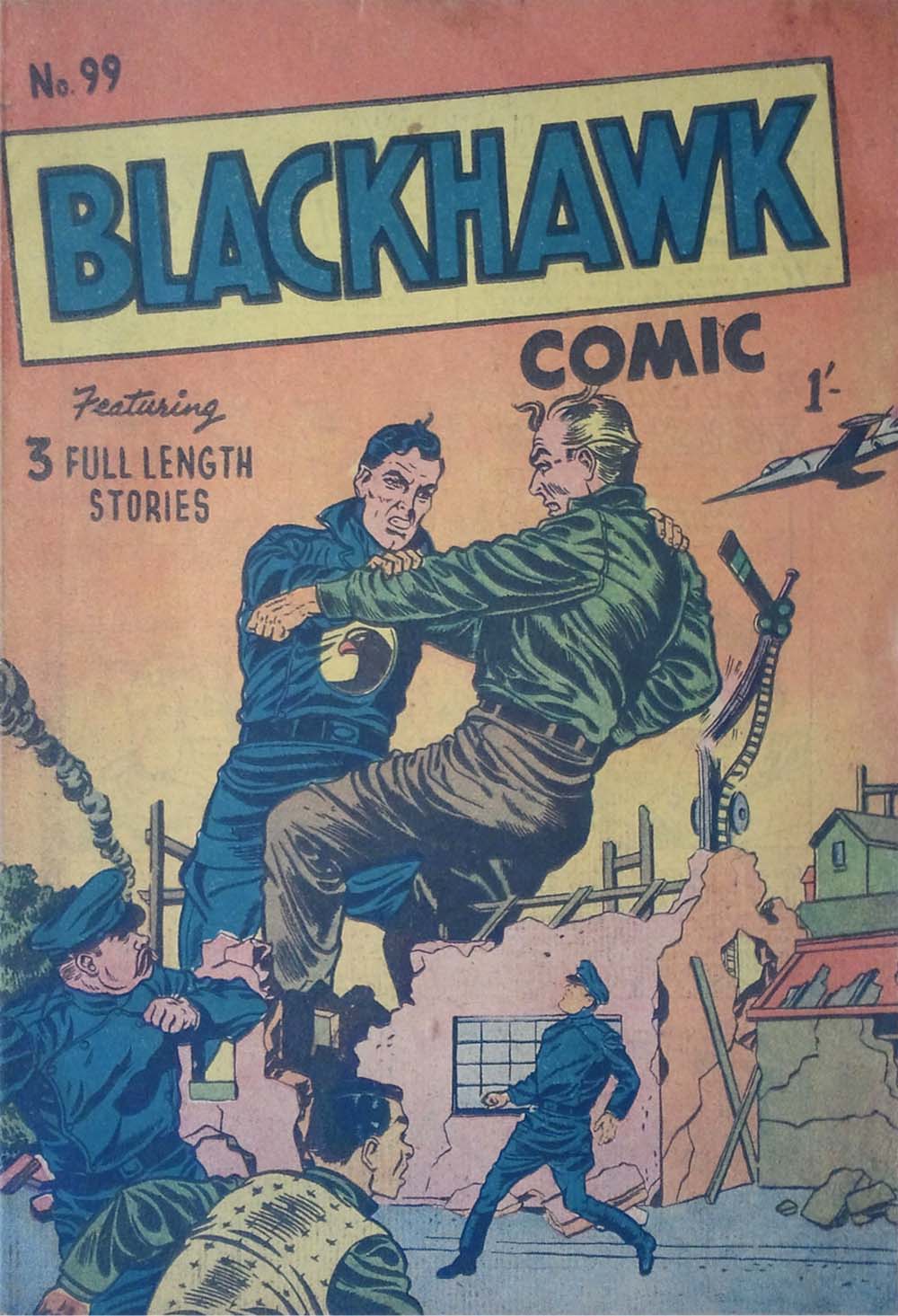Blackhawk Comic (Youngs, 1949 series) #99 ([April 1957?])