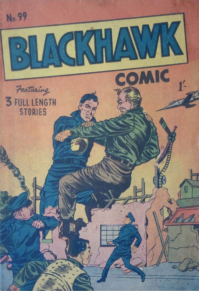 Blackhawk Comic (Youngs, 1949 series) #99 ([April 1957?])