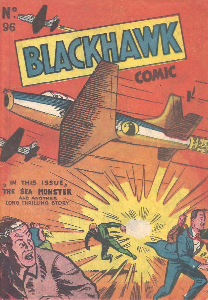 Blackhawk Comic (Youngs, 1949 series) #96 ([January 1957?])