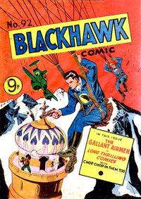 Blackhawk Comic (Youngs, 1949 series)  #92 ([September 1956?])