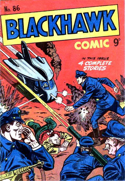 Blackhawk Comic (Youngs, 1949 series) #86 ([March 1956?])