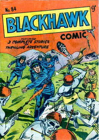 Blackhawk Comic (Youngs, 1949 series) #84 [January 1956?]