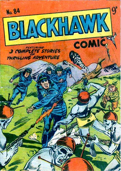 Blackhawk Comic  #84 ([January 1956?])