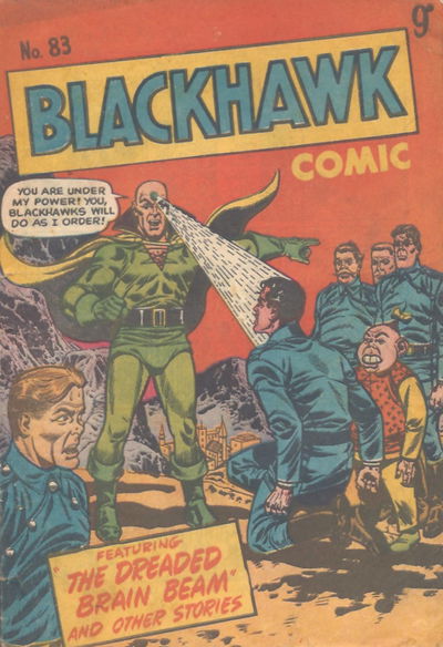 Blackhawk Comic (Youngs, 1949 series) #83 [December 1955?]