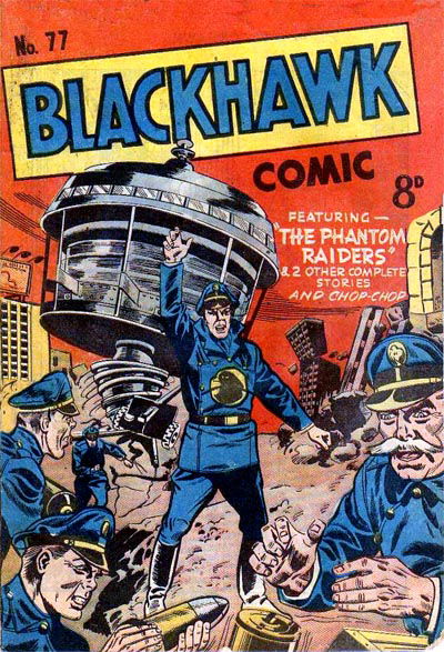 Blackhawk Comic (Youngs, 1949 series) #77 ([June 1955?])