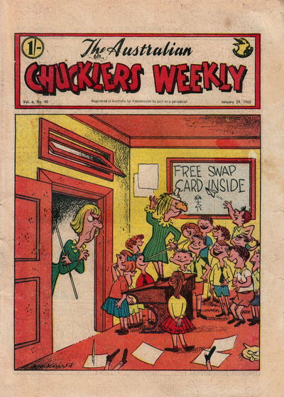 The Australian Chucklers Weekly (Chucklers, 1959 series) v6#40