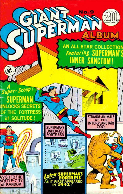 Giant Superman Album (Colour Comics, 1961 series) #9 [May 1967?]