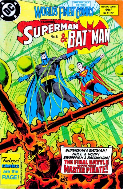 World's Finest Comics Starring Superman & Batman (Federal, 1984 series) #8 ([October 1985?])