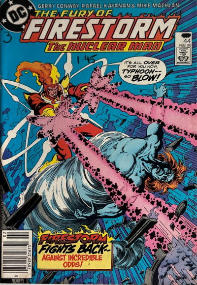 The Fury of Firestorm  #44 (February 1986)