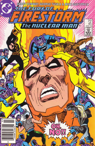 The Fury of Firestorm (DC, 1982 series)  #45 (March 1986)