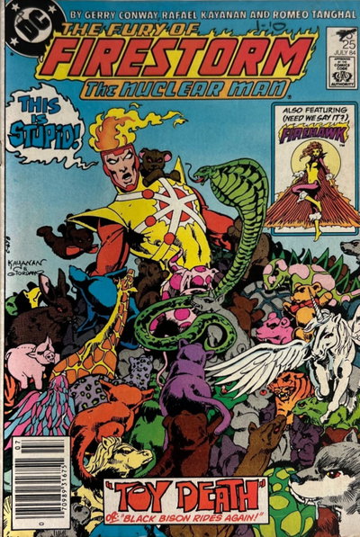 The Fury of Firestorm (DC, 1982 series)  #25 (July 1984)