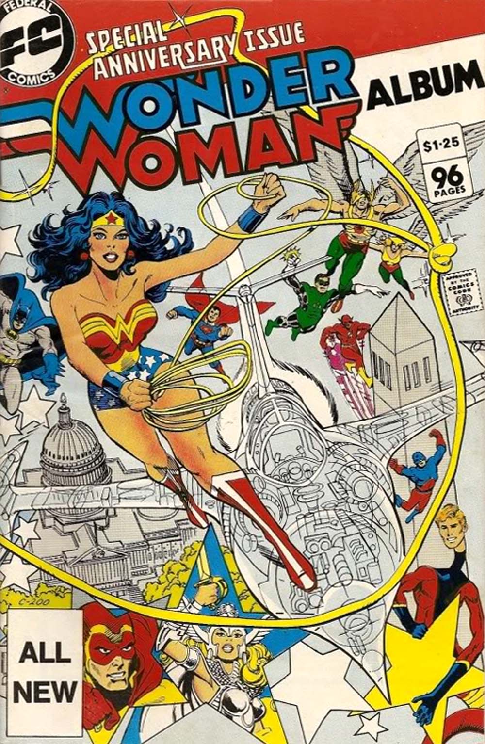 Wonder Woman Album (Federal, 1984)  ([March 1984])