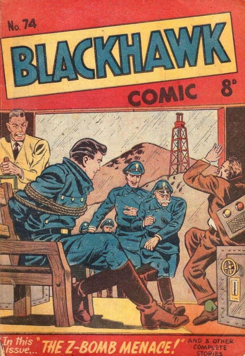 Blackhawk Comic (Youngs, 1949 series) #74 ([March 1955?])
