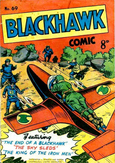 Blackhawk Comic (Youngs, 1949 series) #69 [October 1954?]