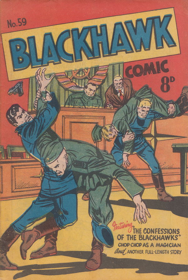 Blackhawk Comic (Youngs, 1949 series) #59 ([December 1953?])