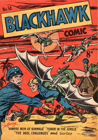 Blackhawk Comic (Youngs, 1949 series) #58 November 1953