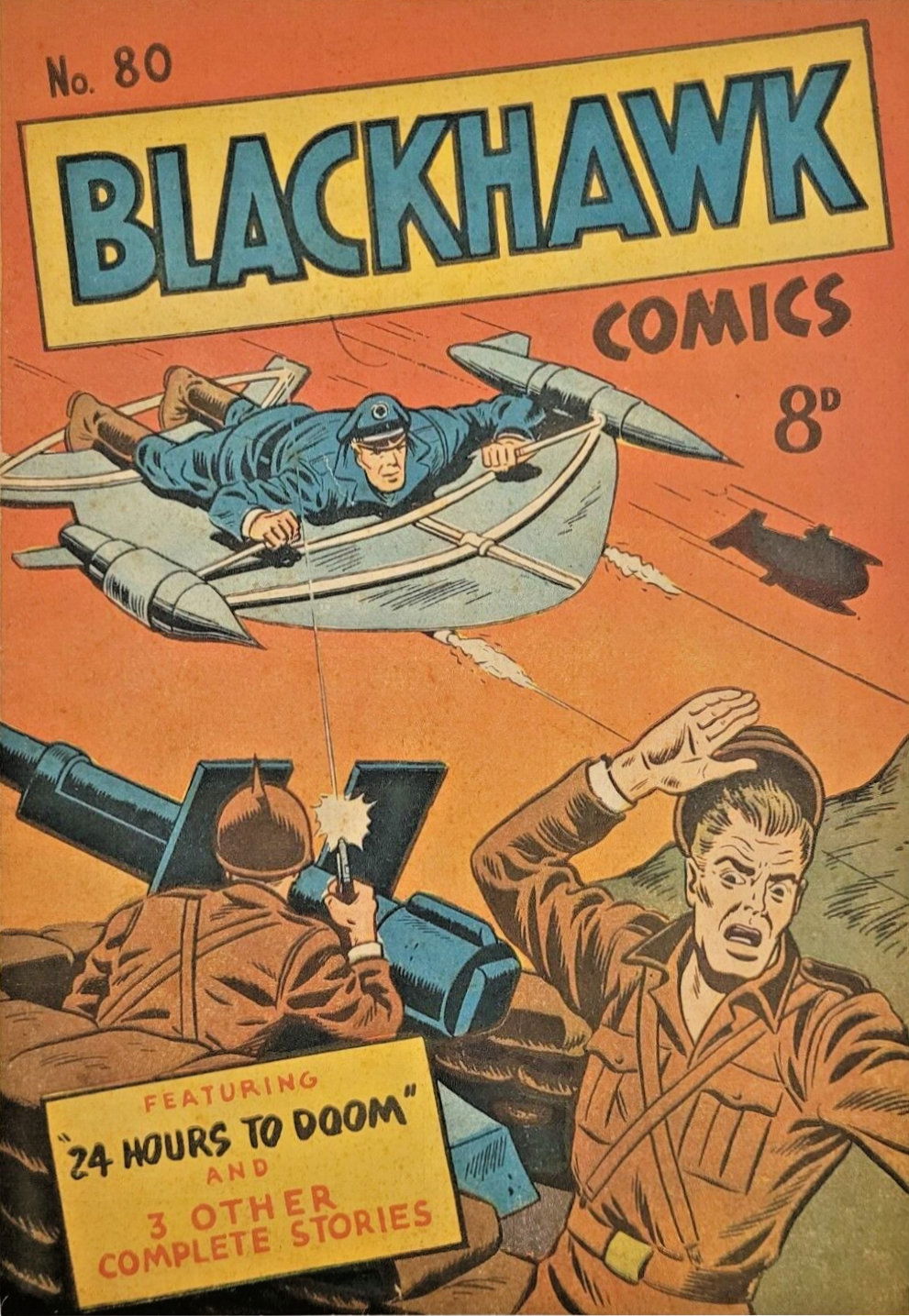 Blackhawk Comic (Youngs, 1949 series) #80 ([September 1955?])