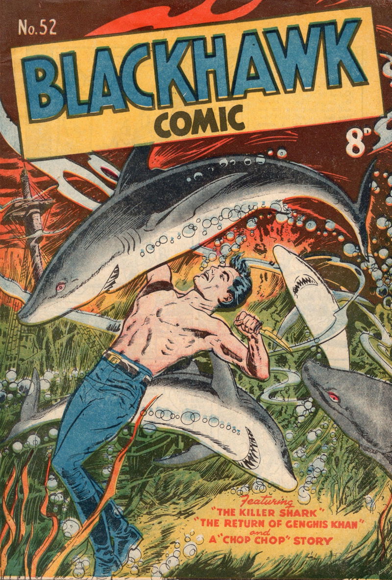Blackhawk Comic (Youngs, 1949 series) #52 ([May 1953?])
