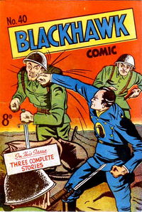 Blackhawk Comic (Youngs, 1949 series) #40 [May 1952?]