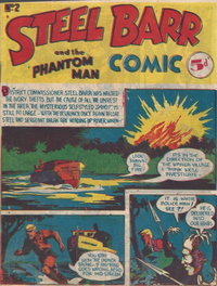 Steel Barr and the Phantom Man Comic  #2 ([October 1950?])