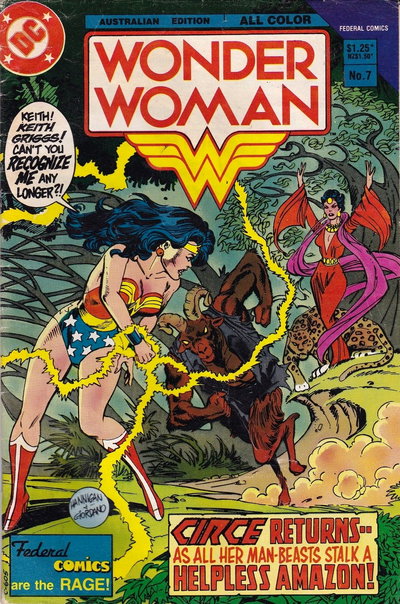 Wonder Woman  #7 ([September 1985?])