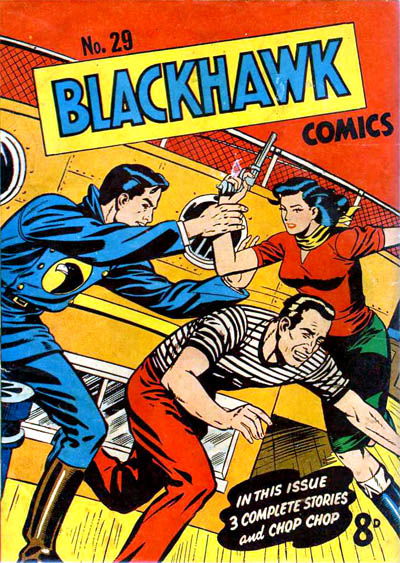 Blackhawk Comic (Youngs, 1949 series) #29 — Blackhawk Comics [June 1951?]