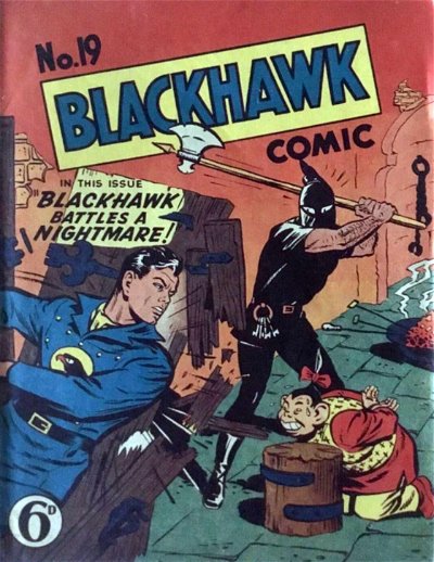 Blackhawk Comic (Youngs, 1949 series) #19 ([August 1950])