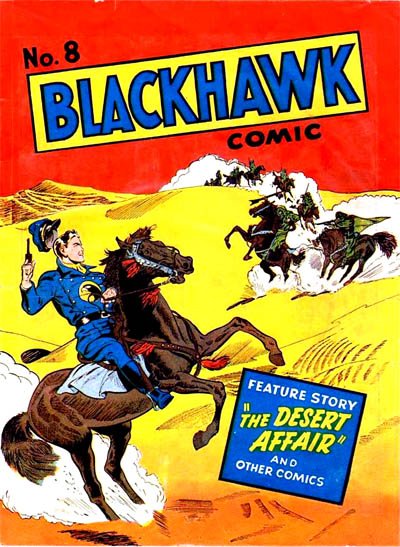 Blackhawk Comic (Youngs, 1949 series) #8 ([September 1949?])