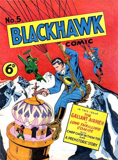 Blackhawk Comic (Youngs, 1949 series) #5 ([June 1949?])