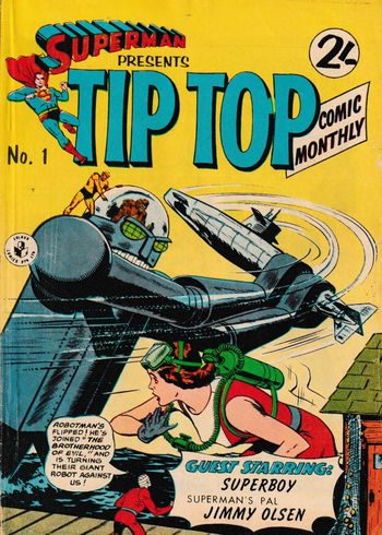 Superman Presents Tip Top Comic Monthly (Colour Comics, 1965 series) #1 ([May 1965])