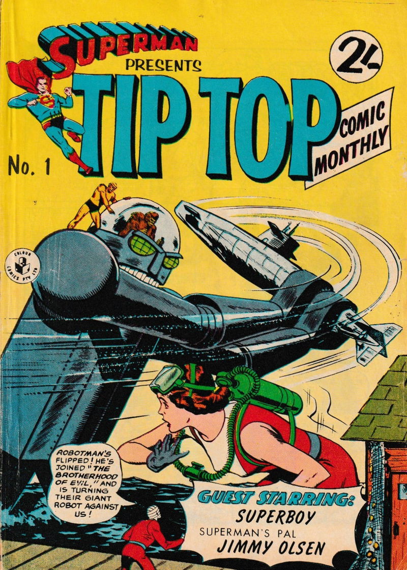 Superman Presents Tip Top Comic Monthly (Colour Comics, 1965 series) #1 ([May 1965])