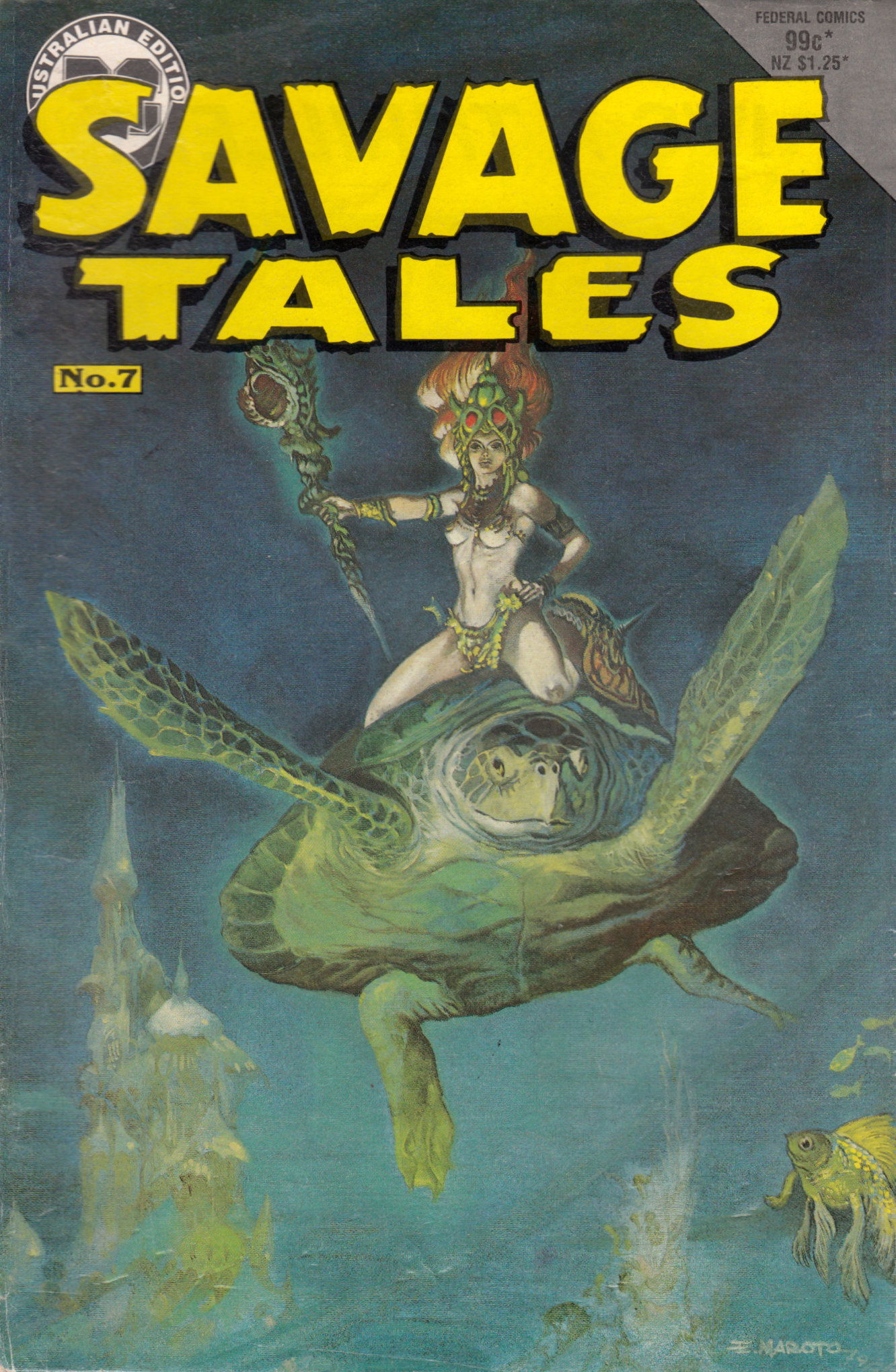 Savage Tales (Federal, 1983 series) #7 ([December 1984?])