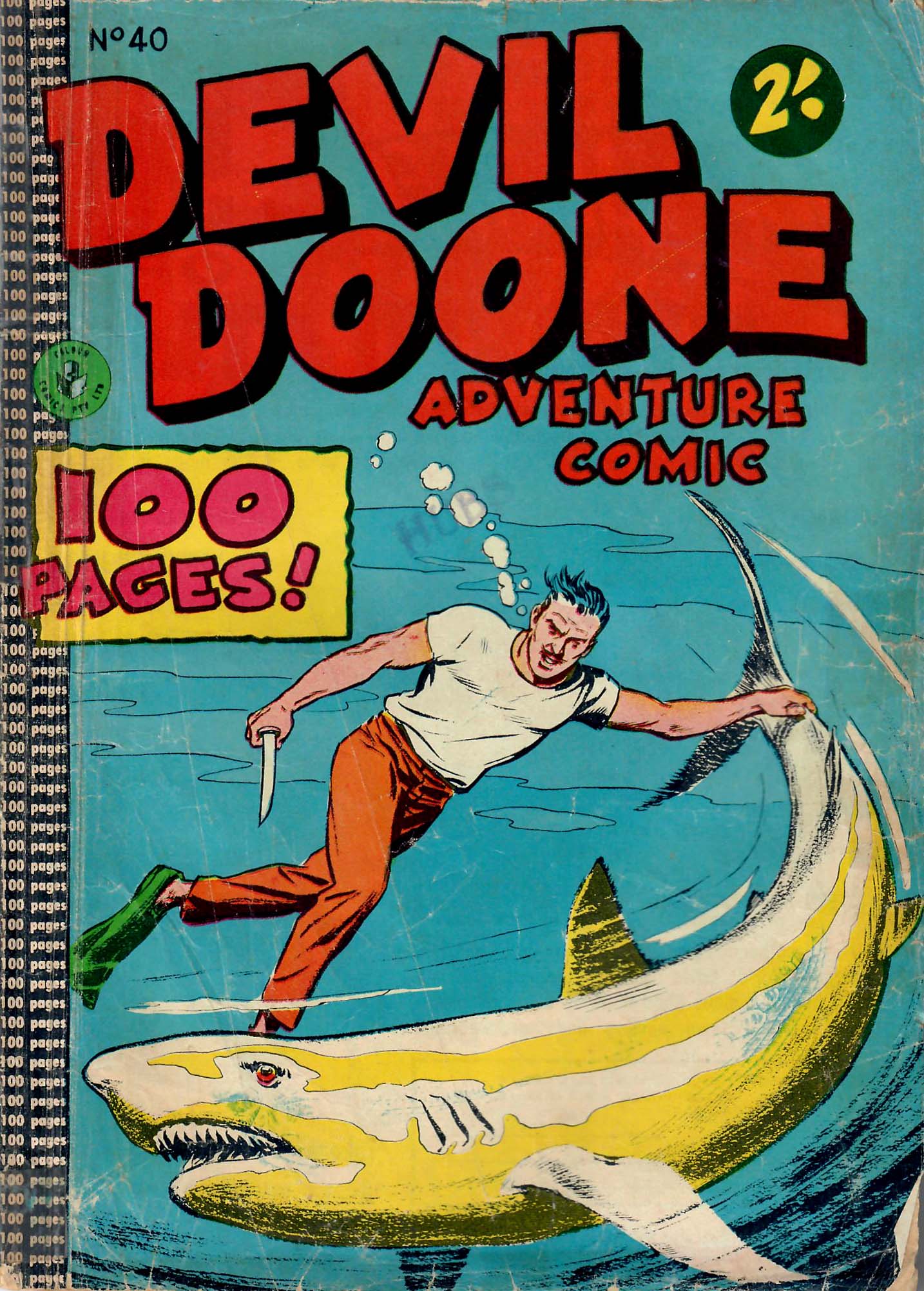 Devil Doone Adventure Comic (Sport Magazine, 1964 series) #40 ([May 1965?])